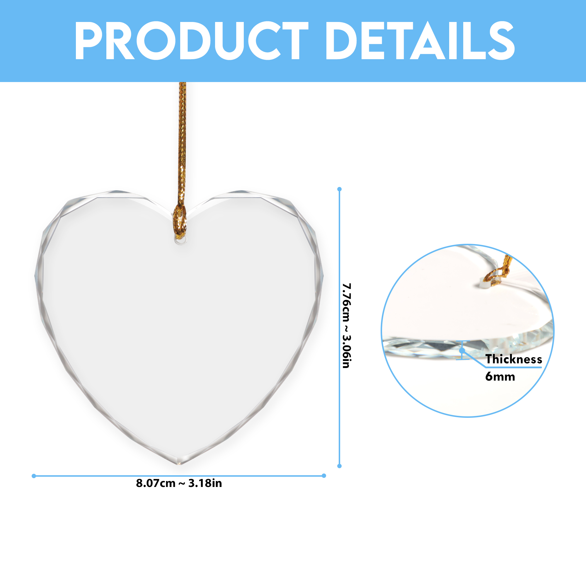 A Thrill of Hope Heart Ornament, Minimal Nativity Line Art Ornament, Holy Family Christmas Decor, Christian Faith Gift, Religious Glass Decoration DCLAF63